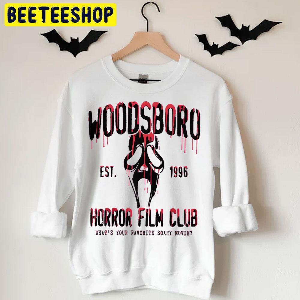 Woodsboro Horror Club Ghostface Halloween Beeteeshop Trending Unisex T-Shirt Woodsboro Horror Club Ghostface Halloween Beeteeshop Trending Unisex T-Shirt