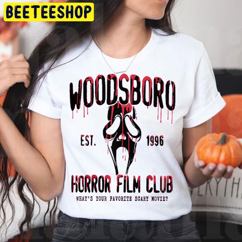 Woodsboro Horror Club Ghostface Halloween Beeteeshop Trending Unisex T-Shirt Woodsboro Horror Club Ghostface Halloween Beeteeshop Trending Unisex T-Shirt