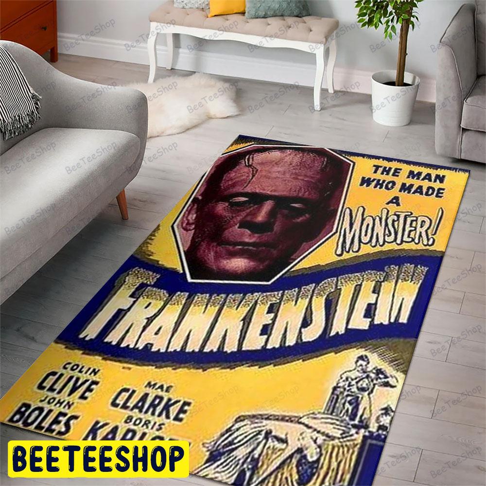 Yellow Style Monster Frankenstein Halloween Beeteeshop Rug Rectangle Yellow Style Monster Frankenstein Halloween Beeteeshop Rug Rectangle