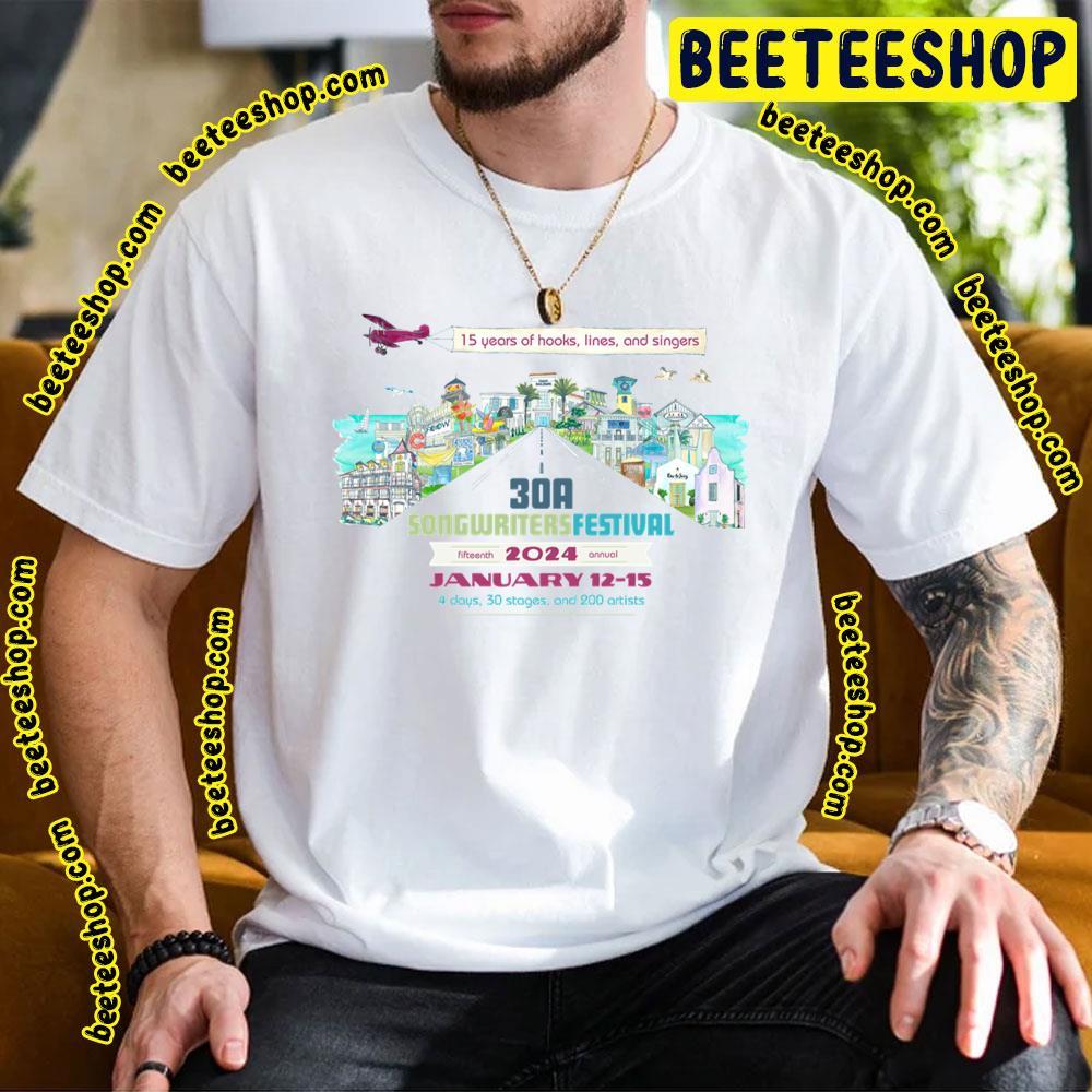 30a Songwriters Festival 2024 Beeteeshop Trending Unisex T-Shirt 30a Songwriters Festival 2024 Beeteeshop Trending Unisex T-Shirt