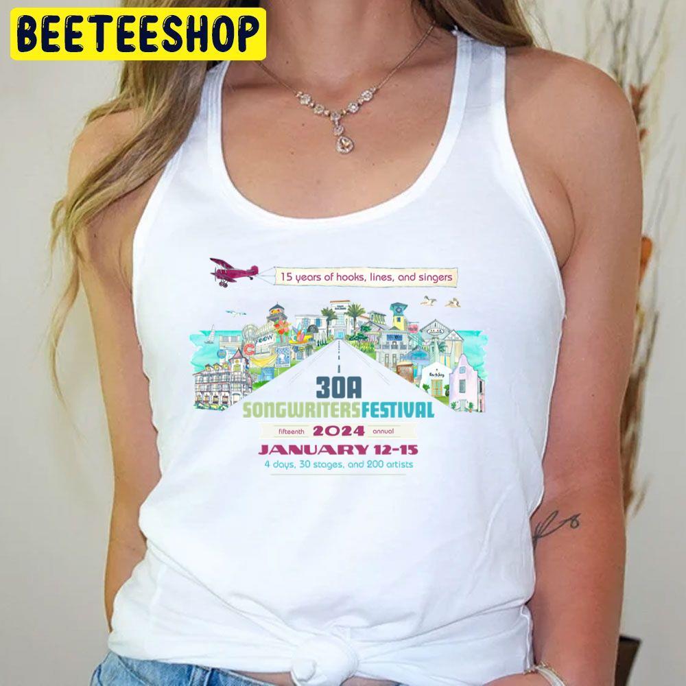 30a Songwriters Festival 2024 Beeteeshop Trending Unisex T-Shirt 30a Songwriters Festival 2024 Beeteeshop Trending Unisex T-Shirt