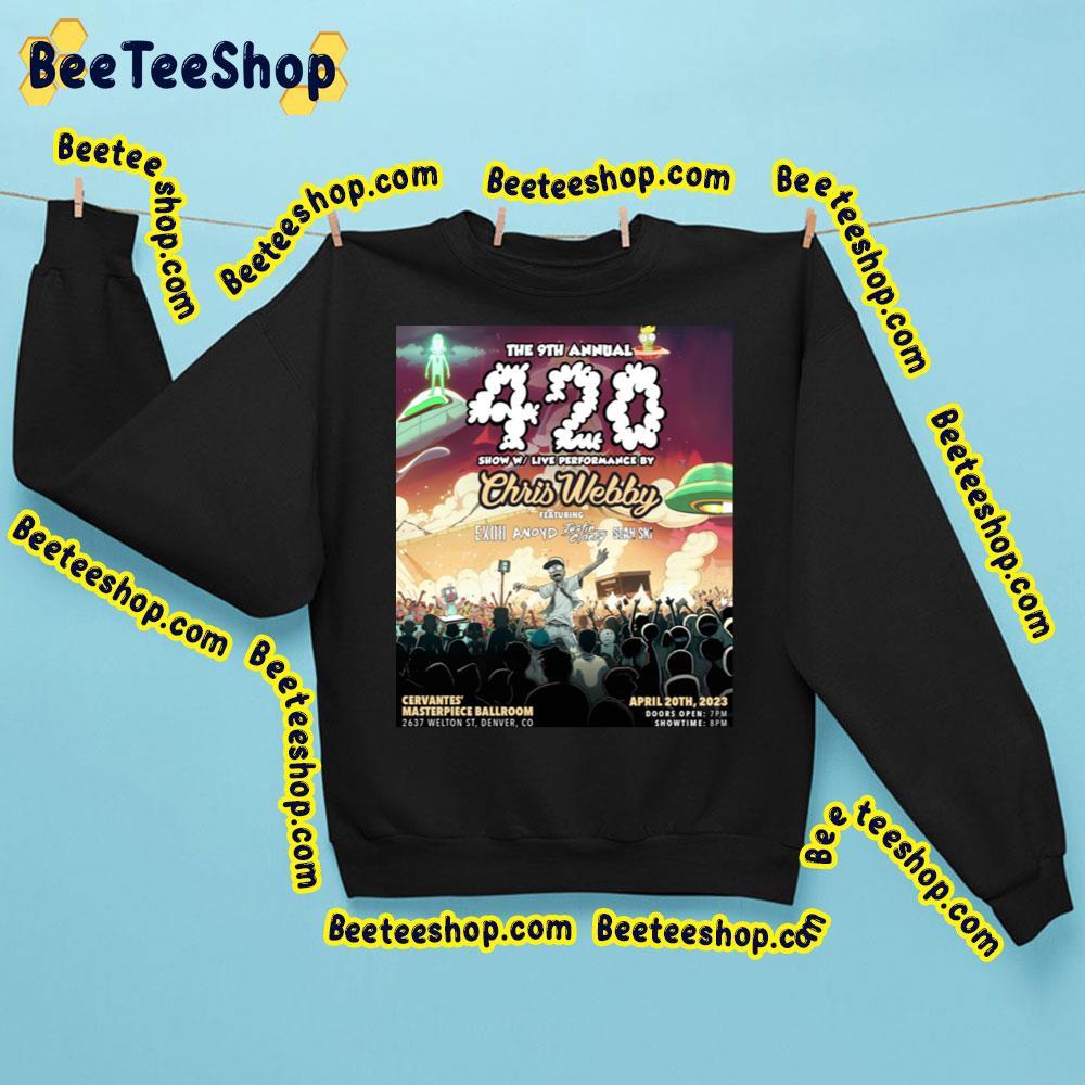 420 Chris Webby 2023 Beeteeshop Trending Unisex Sweatshirt 420 Chris Webby 2023 Beeteeshop Trending Unisex Sweatshirt
