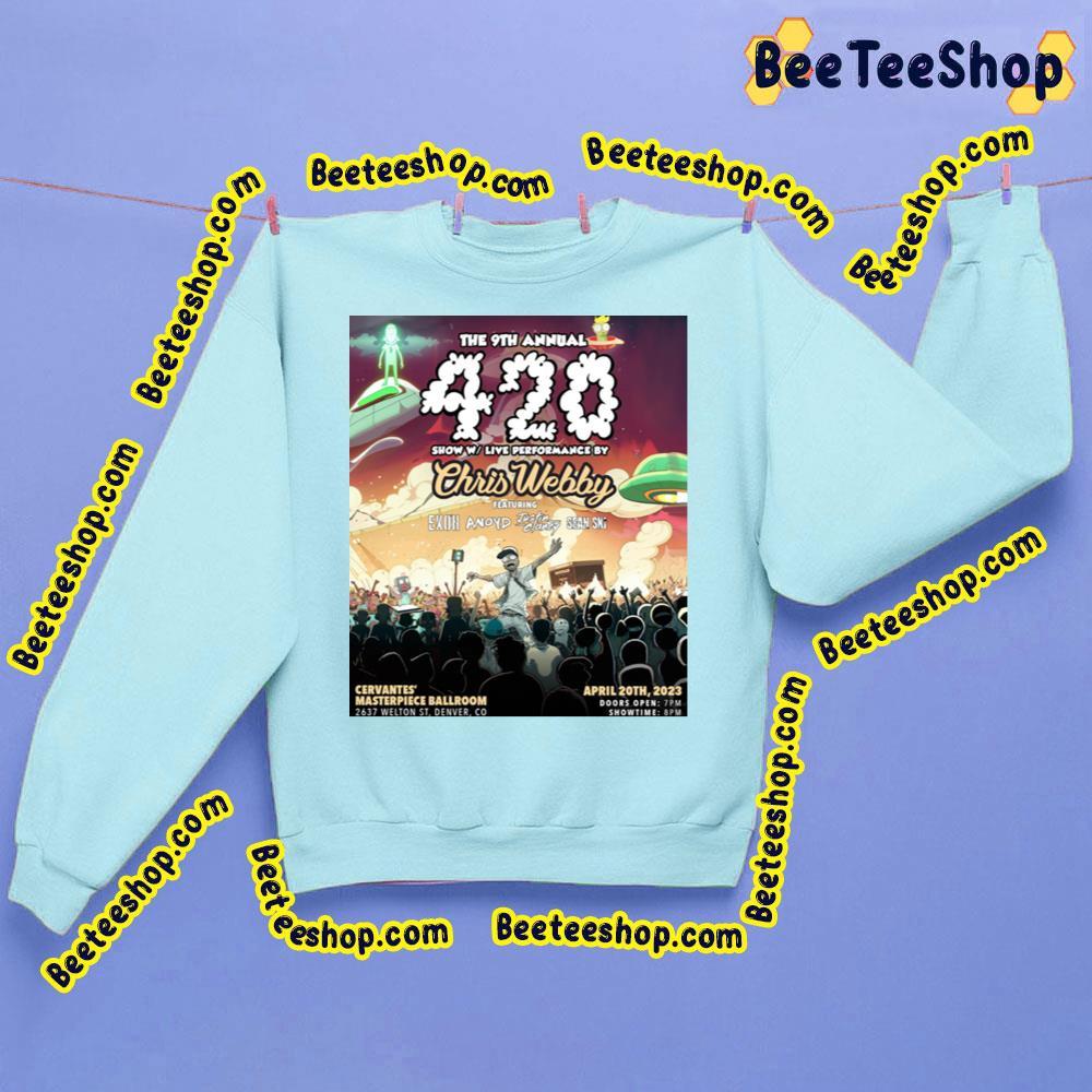 420 Chris Webby 2023 Beeteeshop Trending Unisex Sweatshirt 420 Chris Webby 2023 Beeteeshop Trending Unisex Sweatshirt