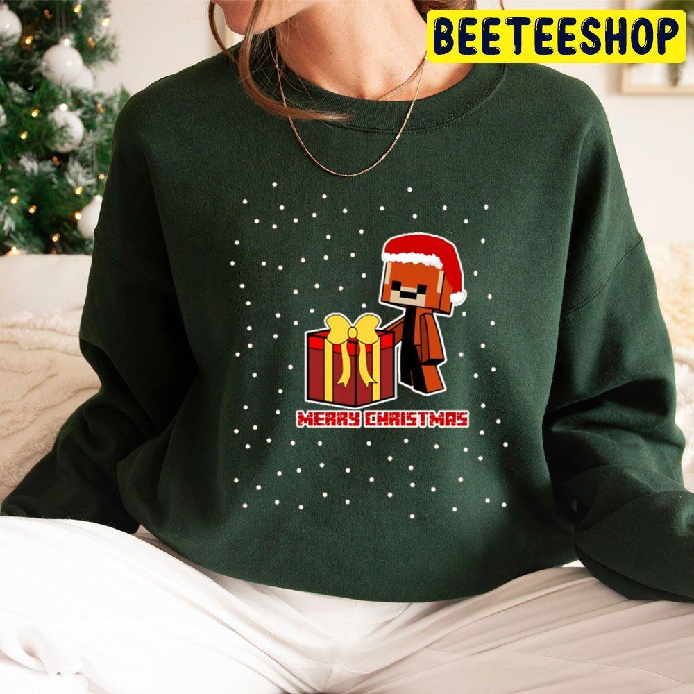 8bit Merry Christmas Beeteeshop Trending Unisex Sweatshirt 8bit Merry Christmas Beeteeshop Trending Unisex Sweatshirt