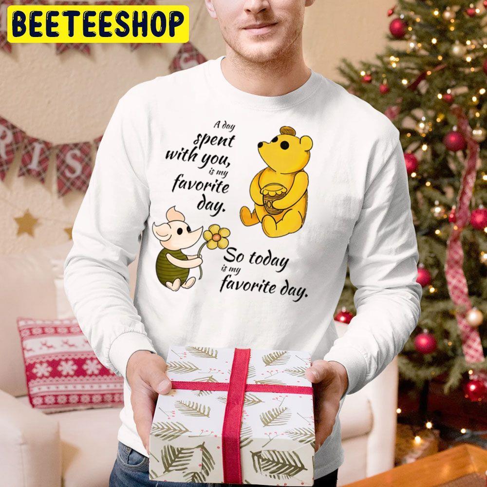 A Day Spent With You Winnie The Pooh A Very Merry Pooh Year Beeteeshop Trending Unisex Hoodie A Day Spent With You Winnie The Pooh A Very Merry Pooh Year Beeteeshop Trending Unisex Hoodie