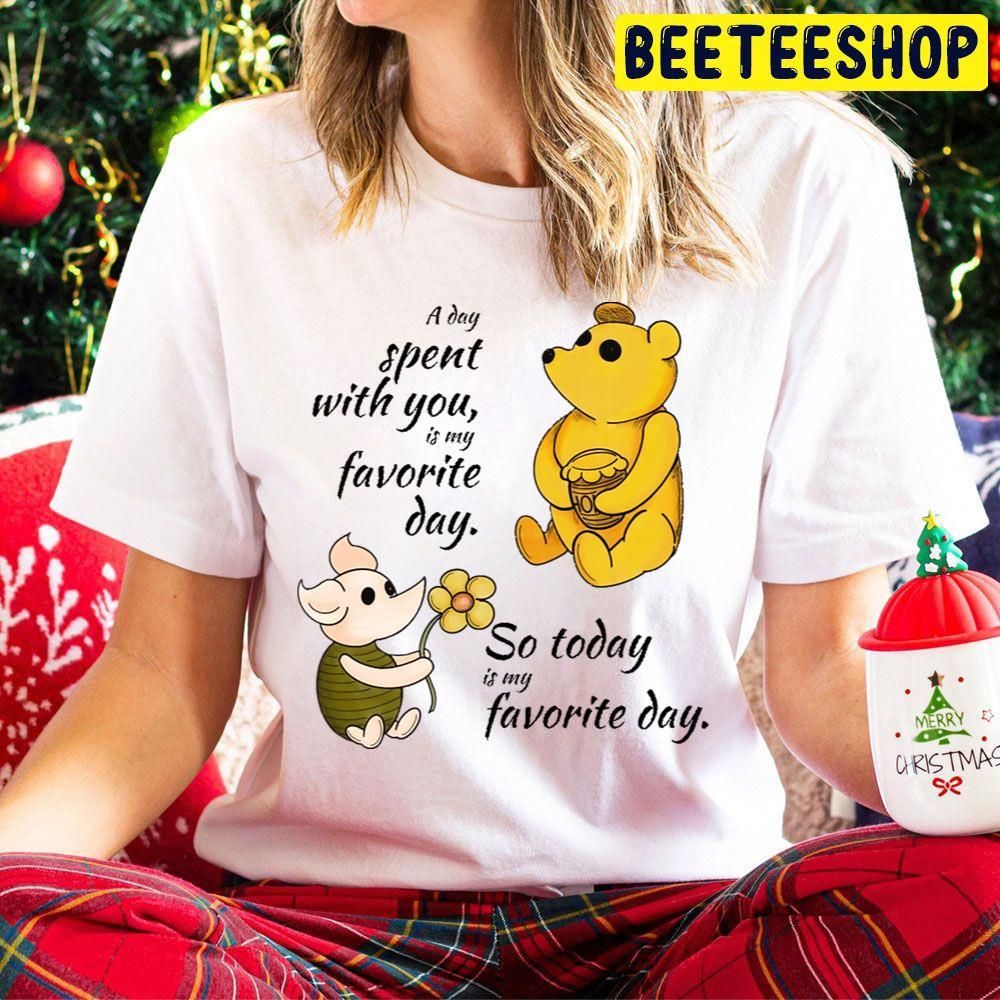 A Day Spent With You Winnie The Pooh A Very Merry Pooh Year Beeteeshop Trending Unisex Hoodie A Day Spent With You Winnie The Pooh A Very Merry Pooh Year Beeteeshop Trending Unisex Hoodie