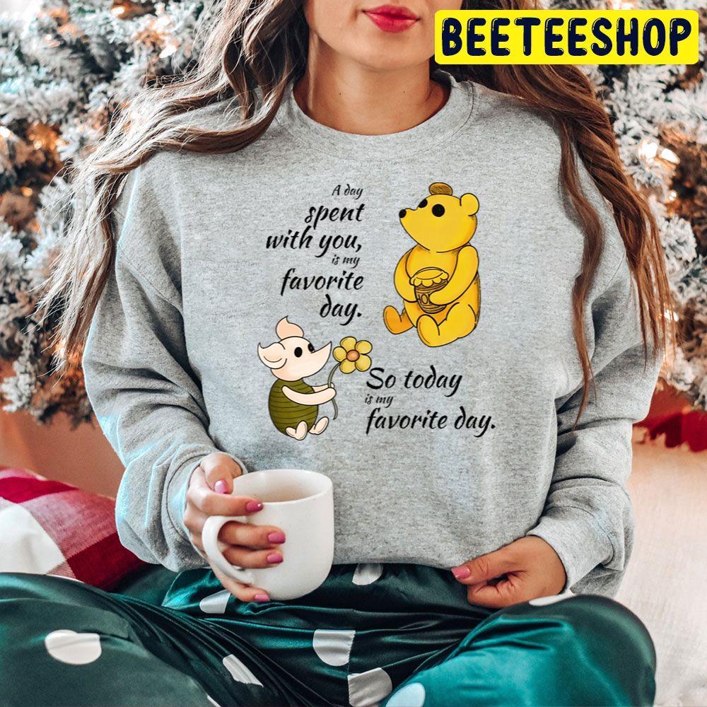 A Day Spent With You Winnie The Pooh A Very Merry Pooh Year Beeteeshop Trending Unisex Hoodie A Day Spent With You Winnie The Pooh A Very Merry Pooh Year Beeteeshop Trending Unisex Hoodie