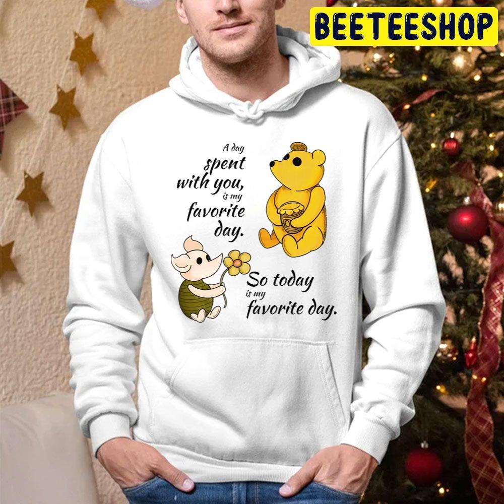 A Day Spent With You Winnie The Pooh A Very Merry Pooh Year Beeteeshop Trending Unisex Hoodie A Day Spent With You Winnie The Pooh A Very Merry Pooh Year Beeteeshop Trending Unisex Hoodie