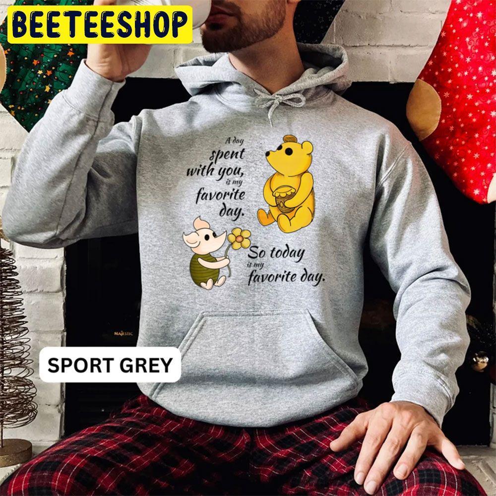 A Day Spent With You Winnie The Pooh A Very Merry Pooh Year Beeteeshop Trending Unisex Hoodie A Day Spent With You Winnie The Pooh A Very Merry Pooh Year Beeteeshop Trending Unisex Hoodie