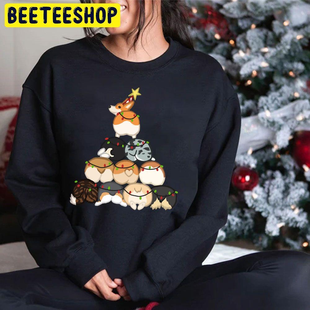 A Very Corgi Christmas Tree Beeteeshop Trending Unisex Sweatshirt A Very Corgi Christmas Tree Beeteeshop Trending Unisex Sweatshirt