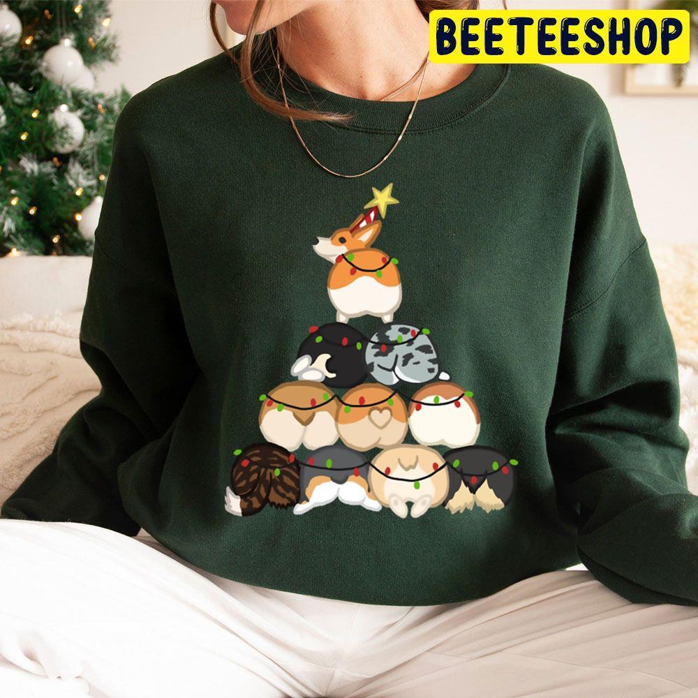 A Very Corgi Christmas Tree Beeteeshop Trending Unisex Sweatshirt A Very Corgi Christmas Tree Beeteeshop Trending Unisex Sweatshirt