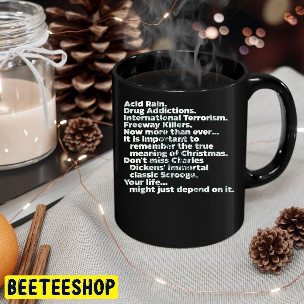 Acid Rain Scrooged Quote Christmas Beeteeshop Trending Unisex Sweatshirt Acid Rain Scrooged Quote Christmas Beeteeshop Trending Unisex Sweatshirt