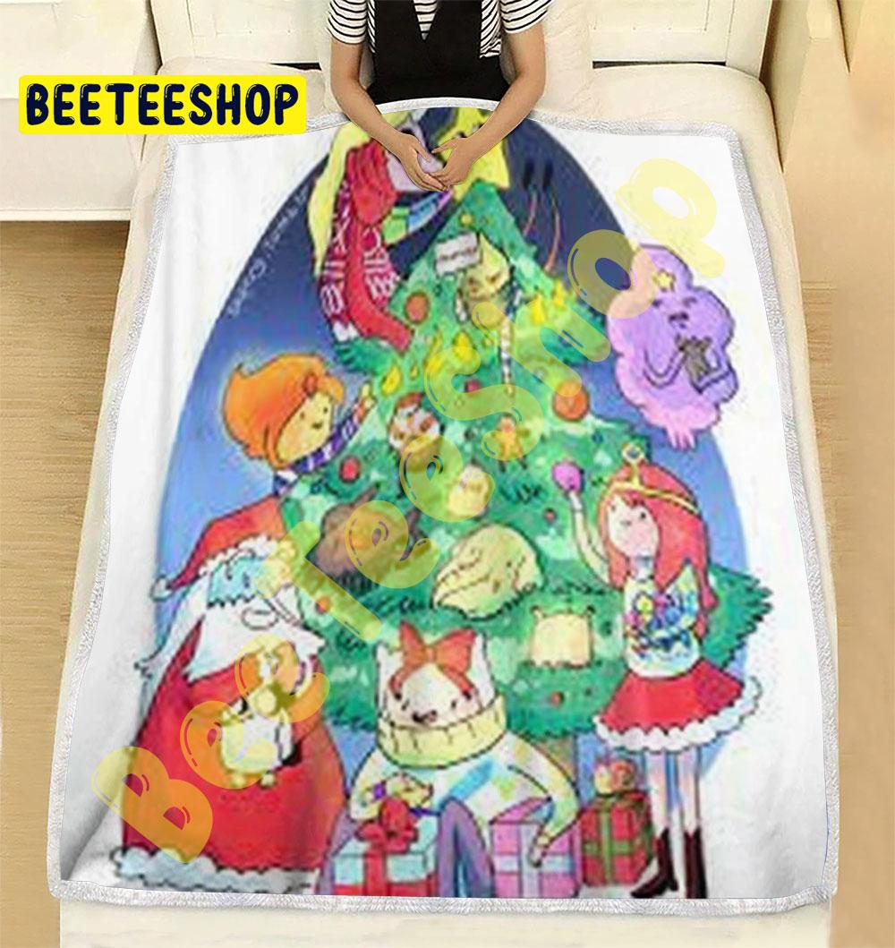 Adventure Time Christmas 03 Trending Blanket Adventure Time Christmas 03 Trending Blanket