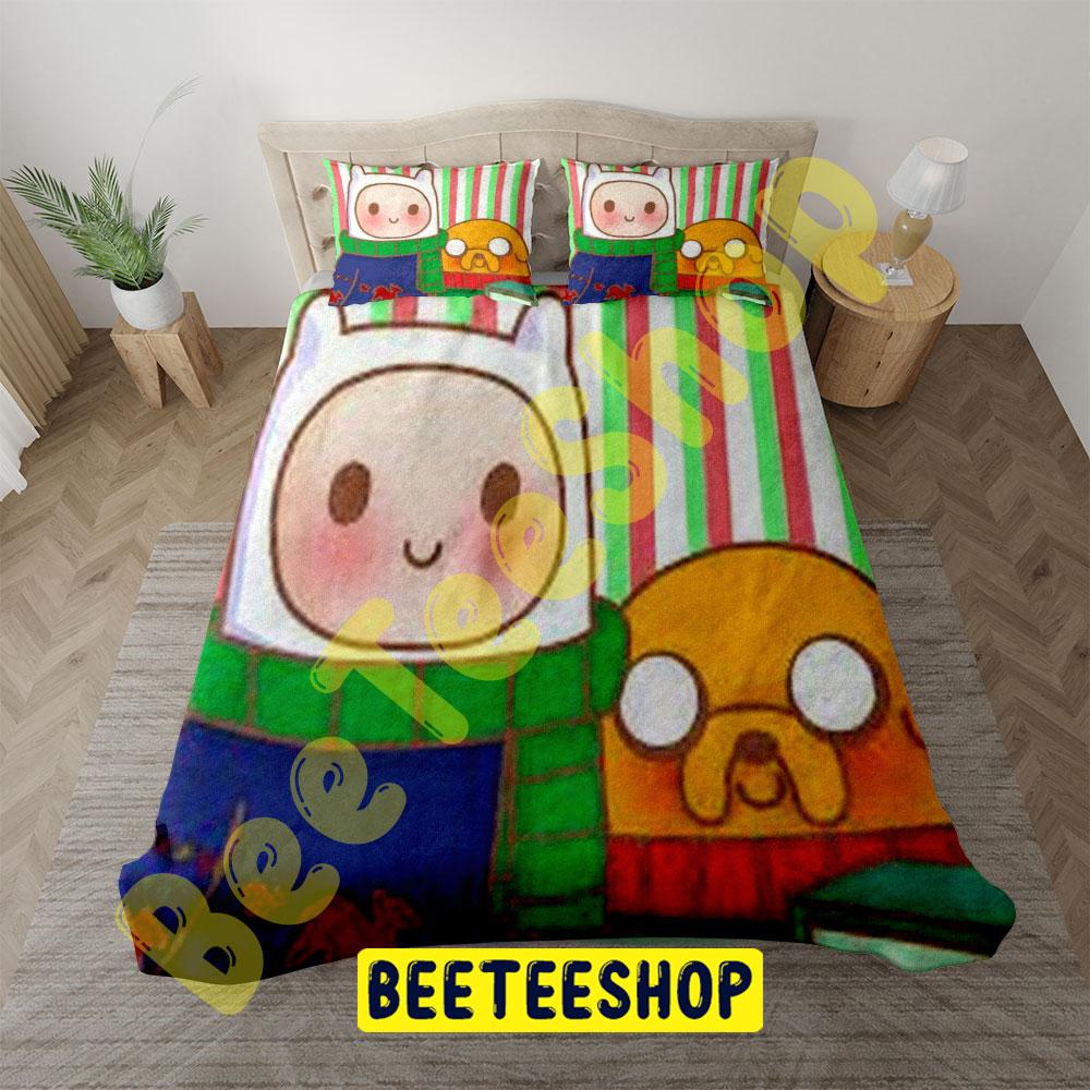 Adventure Time Christmas 14 Trending Bedding Set Adventure Time Christmas 14 Trending Bedding Set