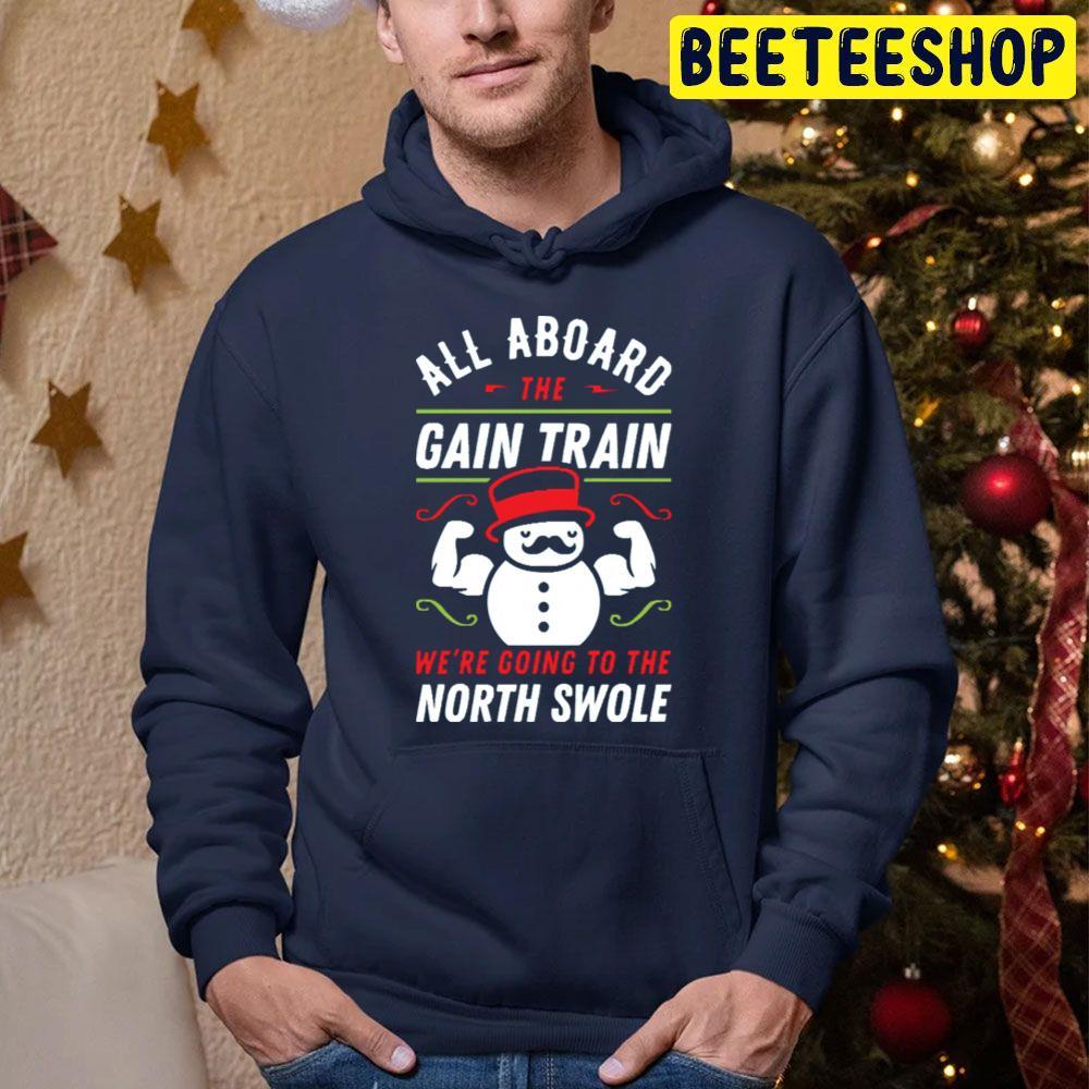 All Aboard The Gain Train Frosty The Snowman Christmas Beeteeshop Trending Unisex Sweatshirt All Aboard The Gain Train Frosty The Snowman Christmas Beeteeshop Trending Unisex Sweatshirt