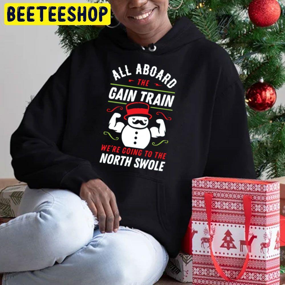All Aboard The Gain Train Frosty The Snowman Christmas Beeteeshop Trending Unisex Sweatshirt All Aboard The Gain Train Frosty The Snowman Christmas Beeteeshop Trending Unisex Sweatshirt