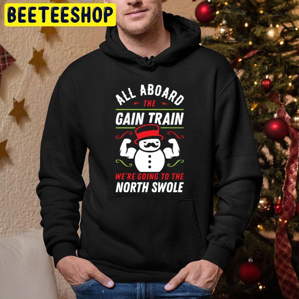 All Aboard The Gain Train Frosty The Snowman Christmas Beeteeshop Trending Unisex Sweatshirt All Aboard The Gain Train Frosty The Snowman Christmas Beeteeshop Trending Unisex Sweatshirt