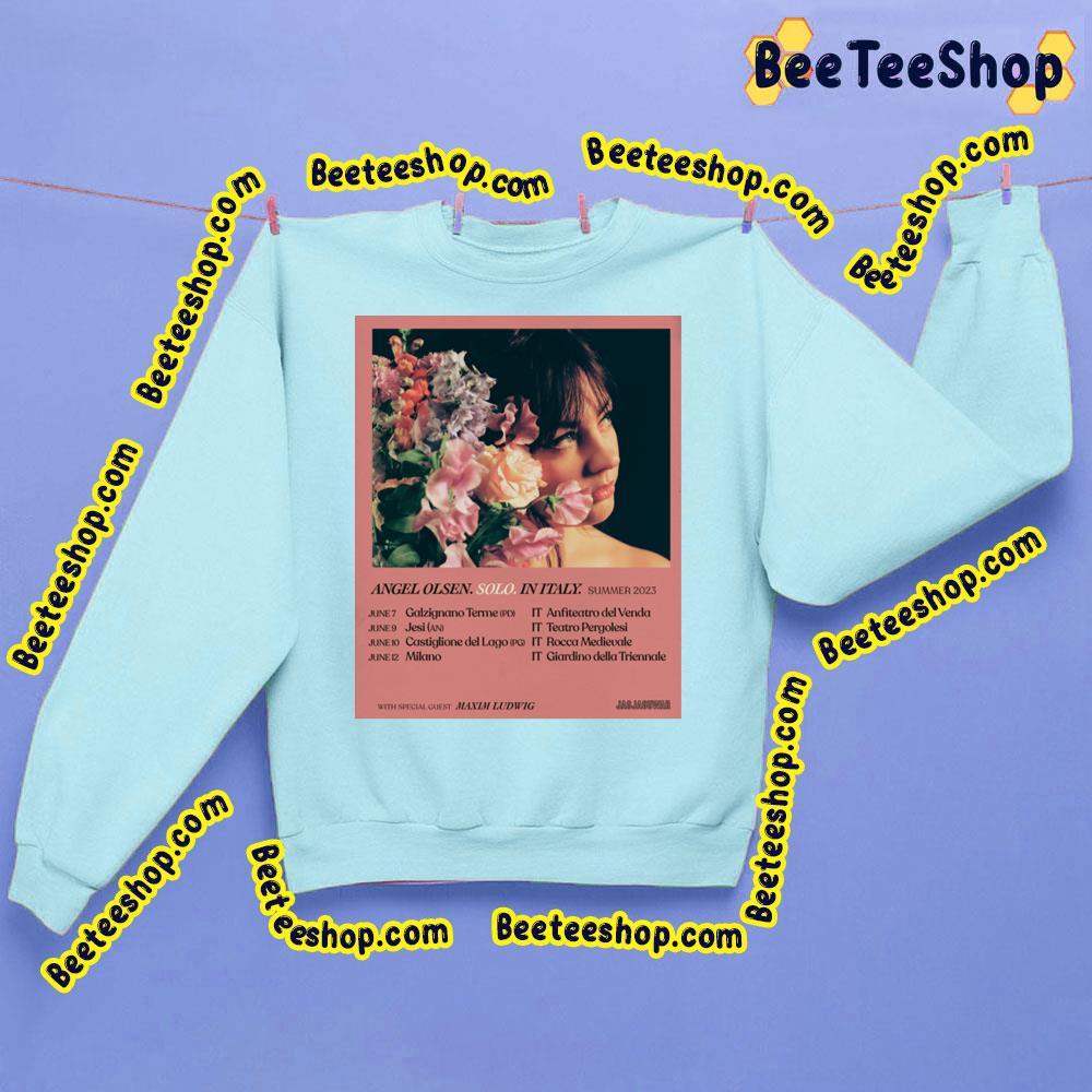 Angel Olsen Solo Italy Summer 2023 Beeteeshop Trending Unisex T-Shirt Angel Olsen Solo Italy Summer 2023 Beeteeshop Trending Unisex T-Shirt