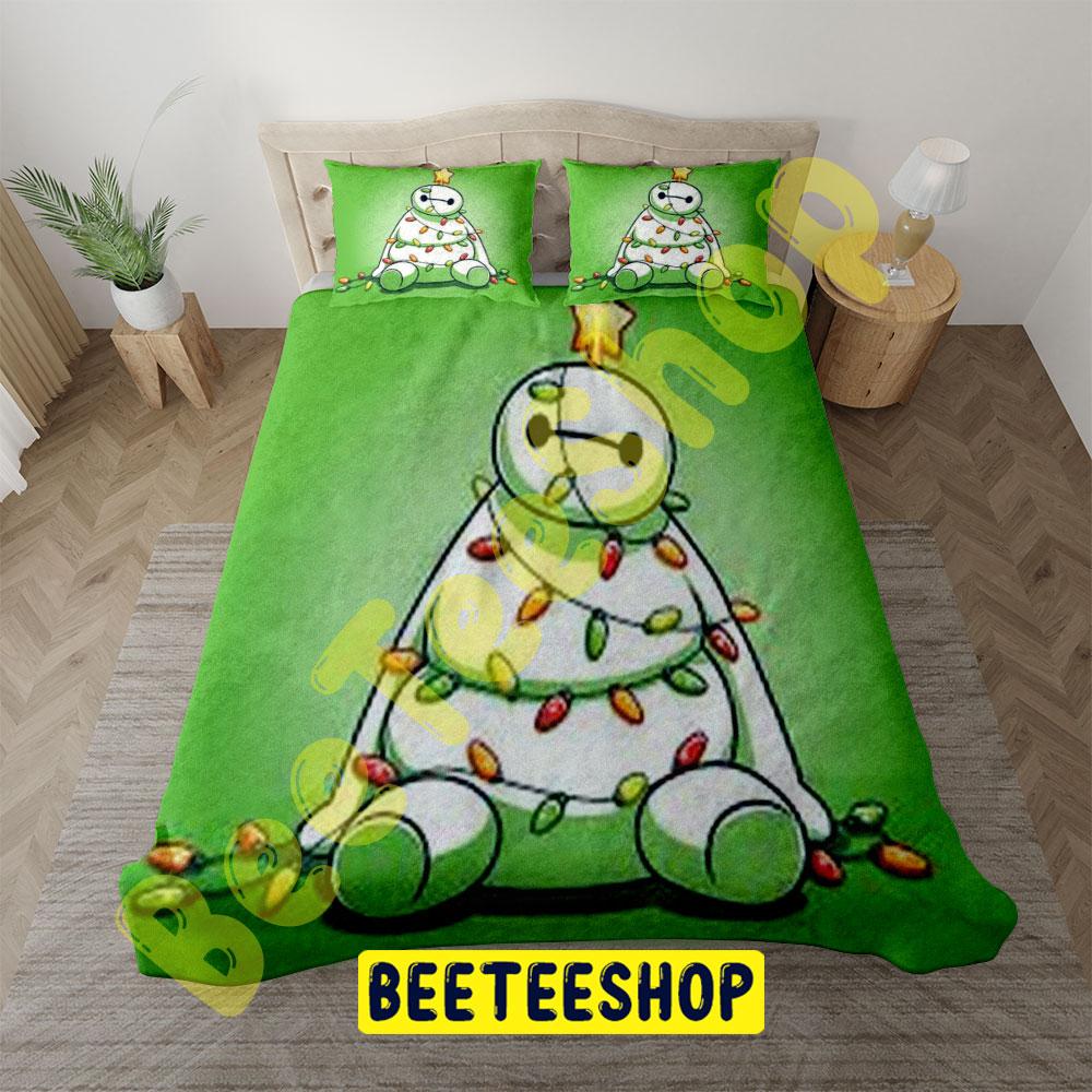 Art Baymax Christmas 3 Trending Bedding Set Art Baymax Christmas 3 Trending Bedding Set