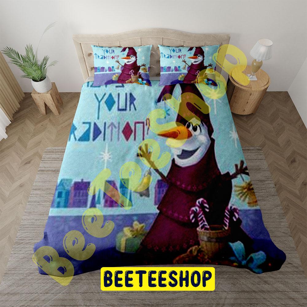 Art Olaf's Frozen Adventure 03 Trending Bedding Set Art Olaf's Frozen Adventure 03 Trending Bedding Set