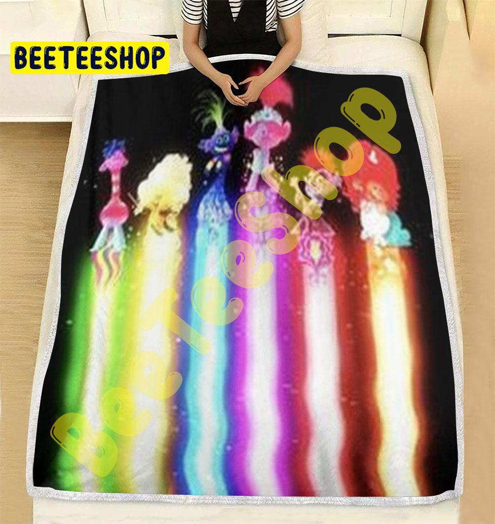 Art Trolls Holiday 09 Trending Blanket Art Trolls Holiday 09 Trending Blanket