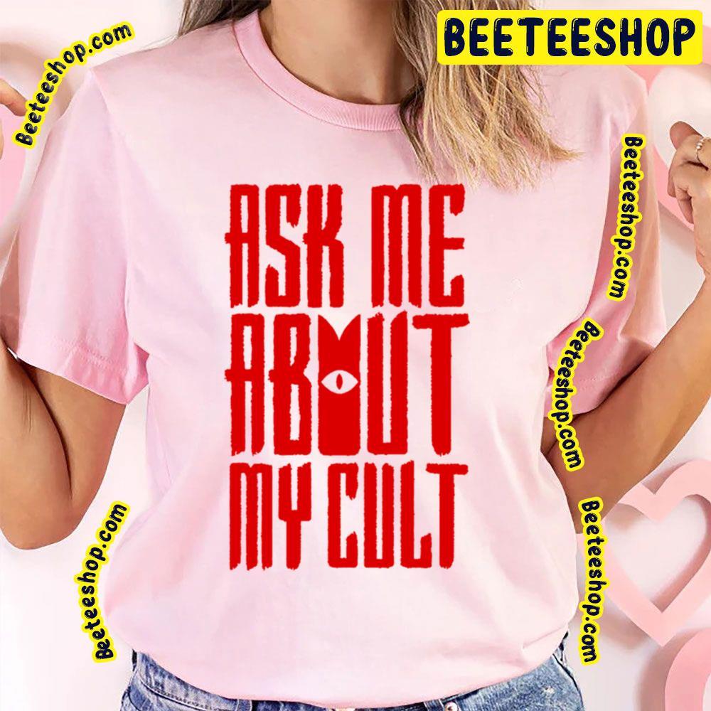 Ask Me About My Cult Cult Of The Lamb Unisex T-Shirt Ask Me About My Cult Cult Of The Lamb Unisex T-Shirt