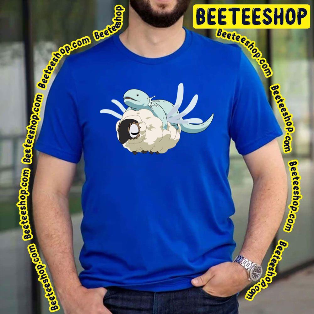 Axolotl And Sheep The Ancient Magus Bride Beeteeshop Trending Unisex T-Shirt Axolotl And Sheep The Ancient Magus Bride Beeteeshop Trending Unisex T-Shirt