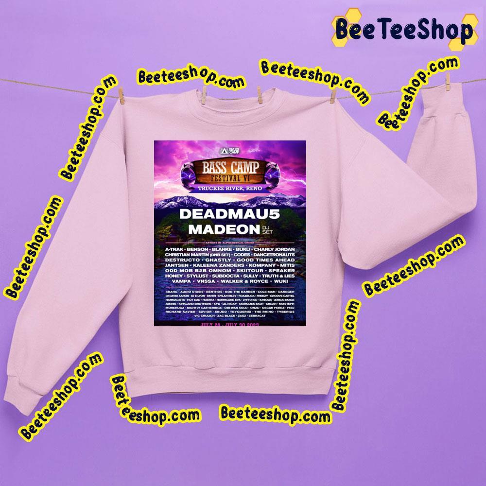 Bass Camp Festival Vi 2023 Beeteeshop Trending Unisex T-Shirt Bass Camp Festival Vi 2023 Beeteeshop Trending Unisex T-Shirt