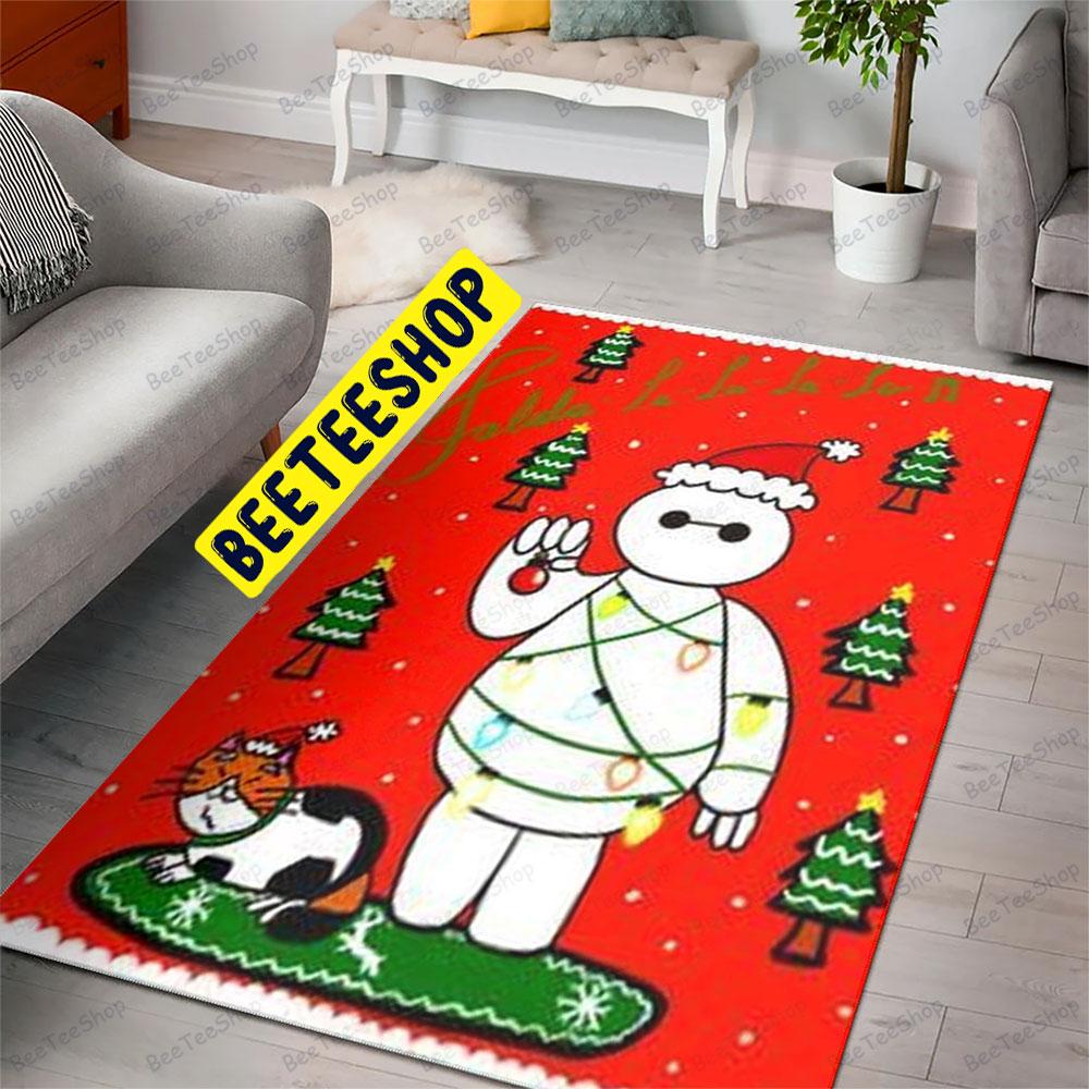Baymax Christmas 06 Trending Rug Rectangle Baymax Christmas 06 Trending Rug Rectangle