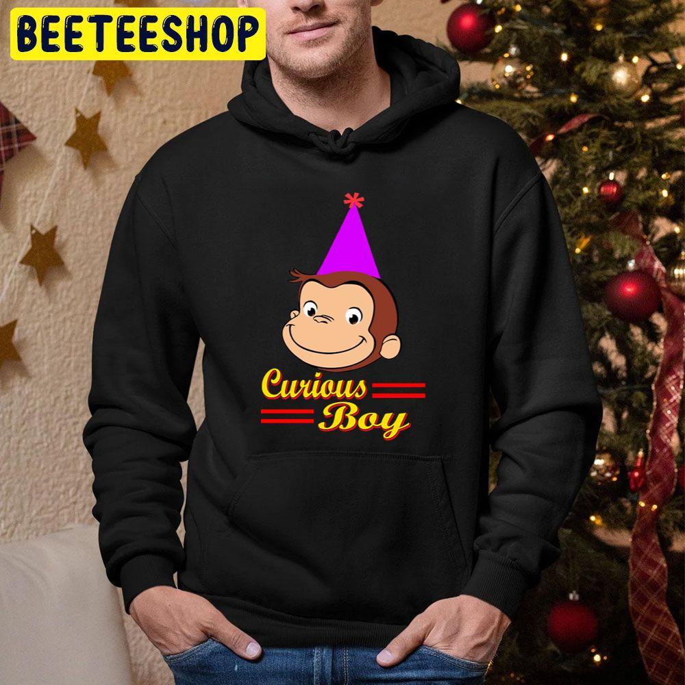 Birthday Boy Curious George A Very Monkey Christmas Beeteeshop Trending Unisex Sweatshirt Birthday Boy Curious George A Very Monkey Christmas Beeteeshop Trending Unisex Sweatshirt