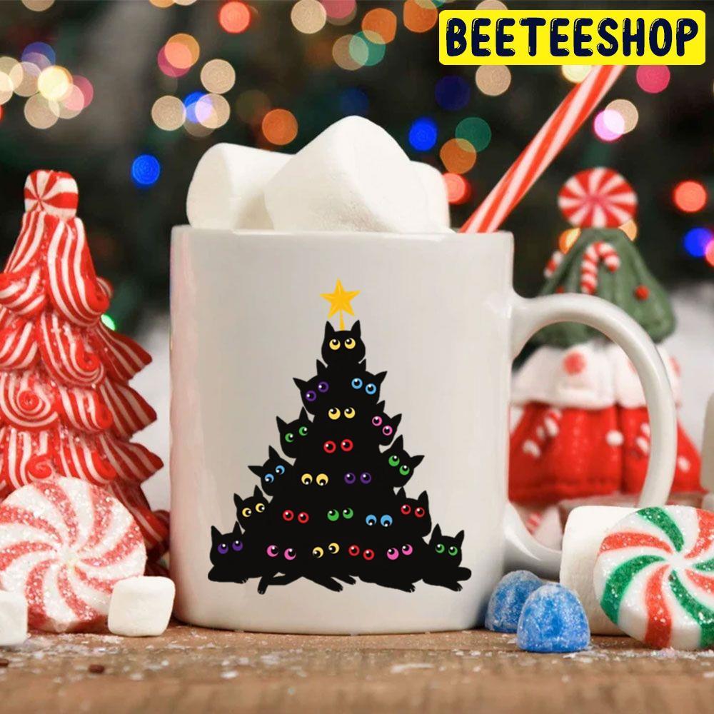 Black Cat Christmas Beeteeshop Trending Unisex Hoodie Black Cat Christmas Beeteeshop Trending Unisex Hoodie