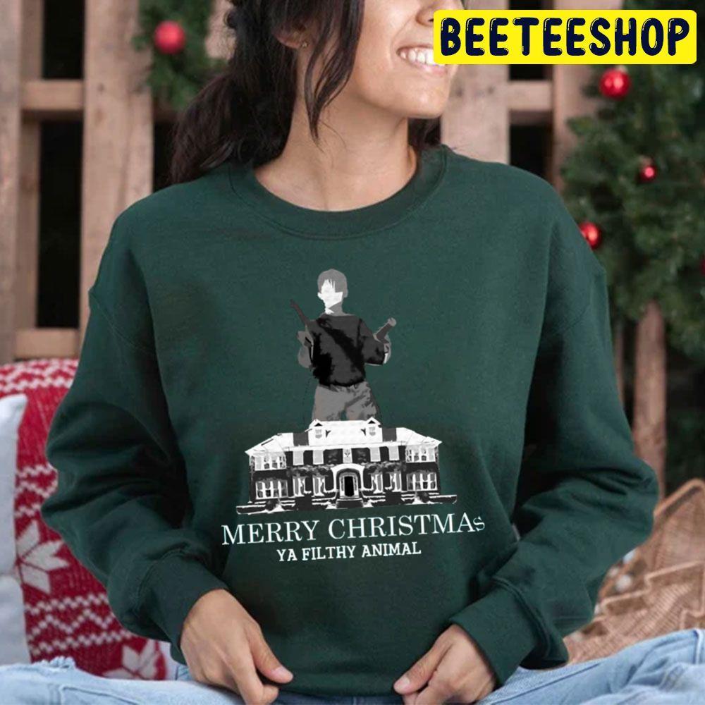 Black House Home Alone Christmas Beeteeshop Trending Unisex Hoodie Black House Home Alone Christmas Beeteeshop Trending Unisex Hoodie