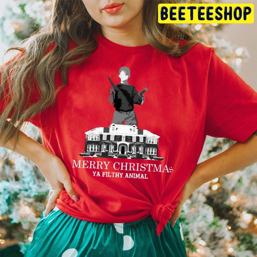 Black House Home Alone Christmas Beeteeshop Trending Unisex Hoodie Black House Home Alone Christmas Beeteeshop Trending Unisex Hoodie