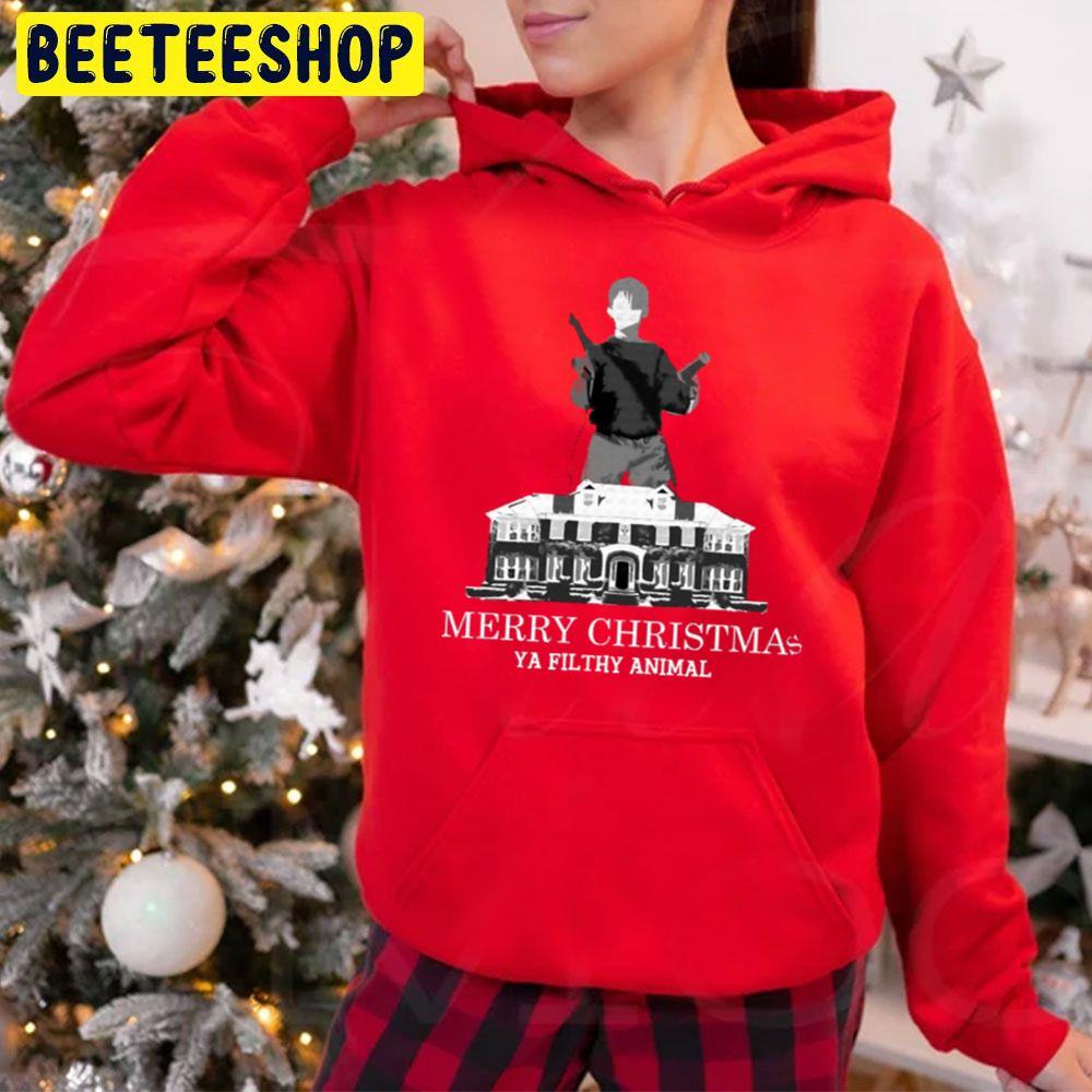 Black House Home Alone Christmas Beeteeshop Trending Unisex Hoodie Black House Home Alone Christmas Beeteeshop Trending Unisex Hoodie