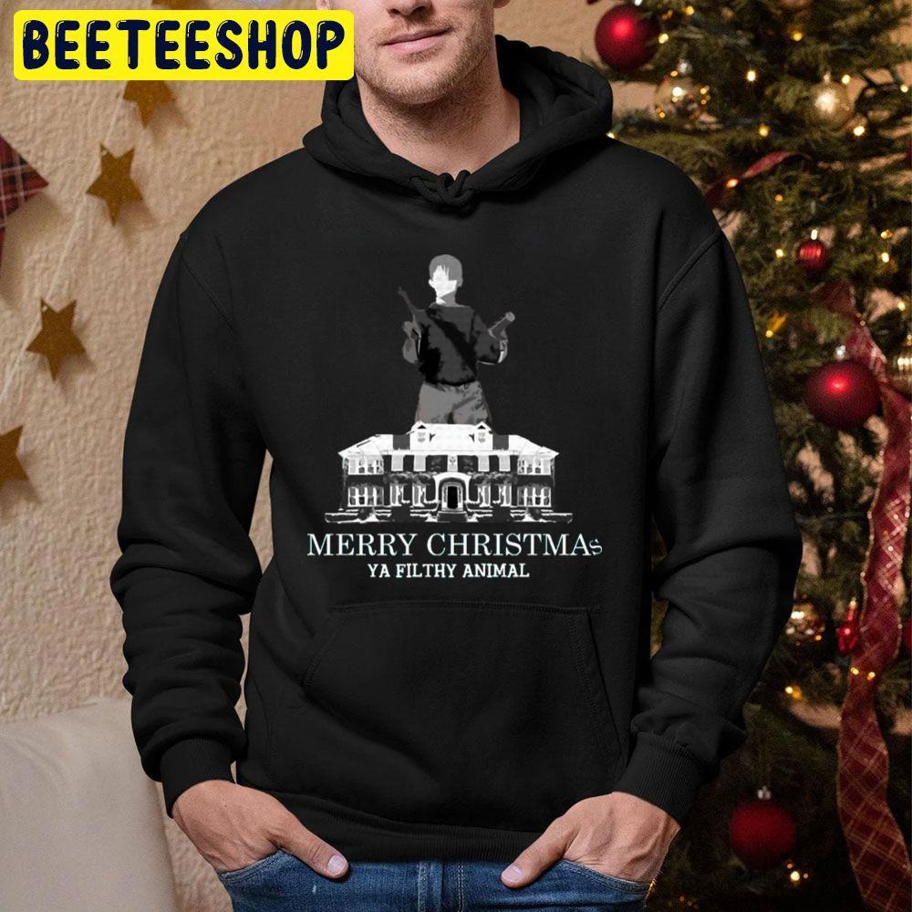 Black House Home Alone Christmas Beeteeshop Trending Unisex Hoodie Black House Home Alone Christmas Beeteeshop Trending Unisex Hoodie
