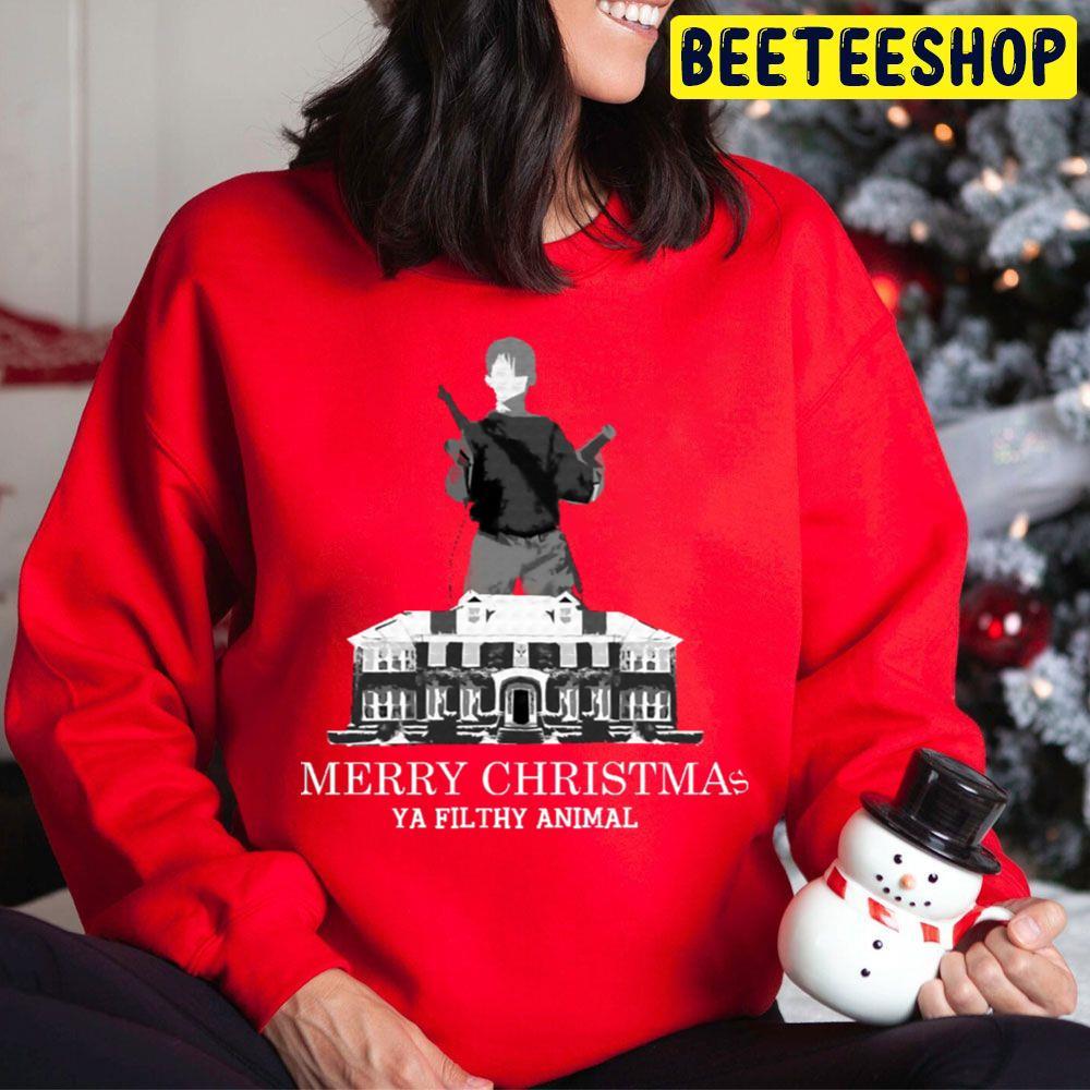 Black House Home Alone Christmas Beeteeshop Trending Unisex Hoodie Black House Home Alone Christmas Beeteeshop Trending Unisex Hoodie