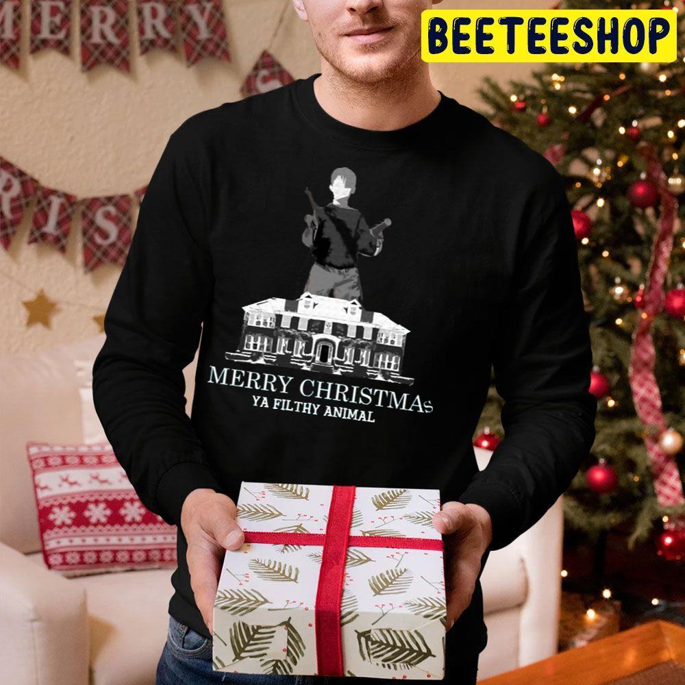 Black House Home Alone Christmas Beeteeshop Trending Unisex Hoodie Black House Home Alone Christmas Beeteeshop Trending Unisex Hoodie