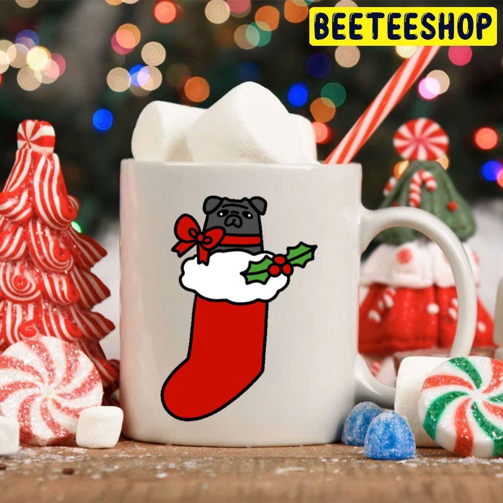 Black Pug Christmas Stocking Beeteeshop Trending Unisex Hoodie Black Pug Christmas Stocking Beeteeshop Trending Unisex Hoodie