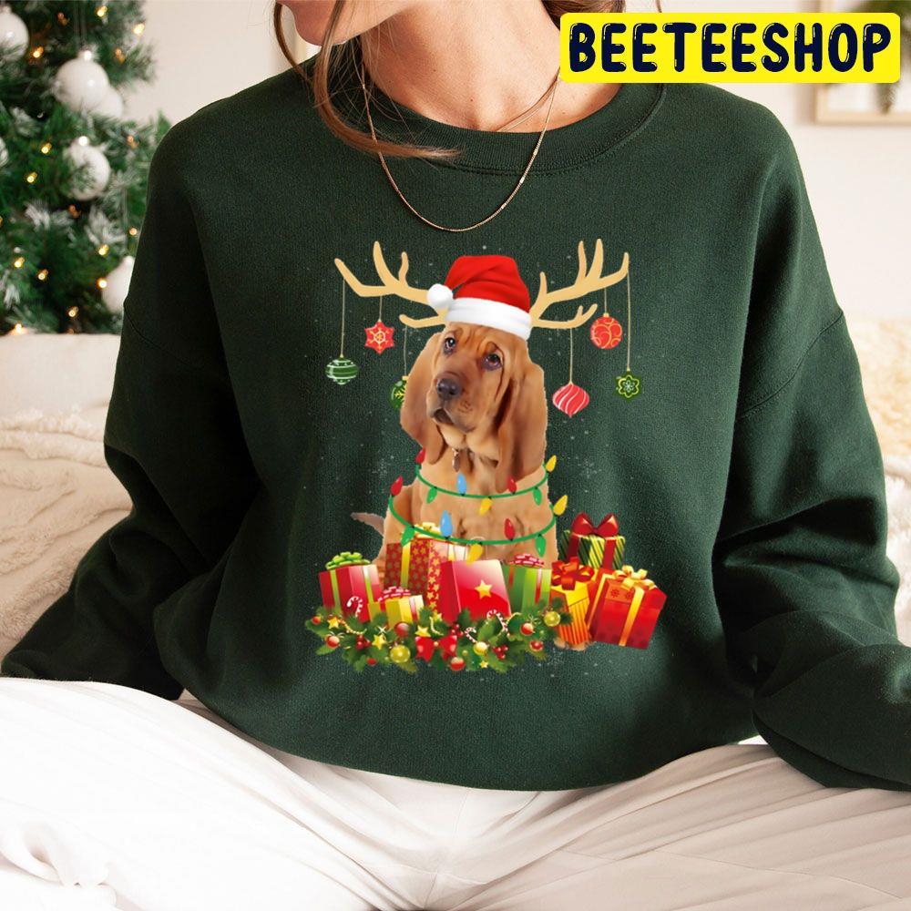 Bloodhound Christmas Dog Lover Christmas Beeteeshop Trending Unisex Sweatshirt Bloodhound Christmas Dog Lover Christmas Beeteeshop Trending Unisex Sweatshirt