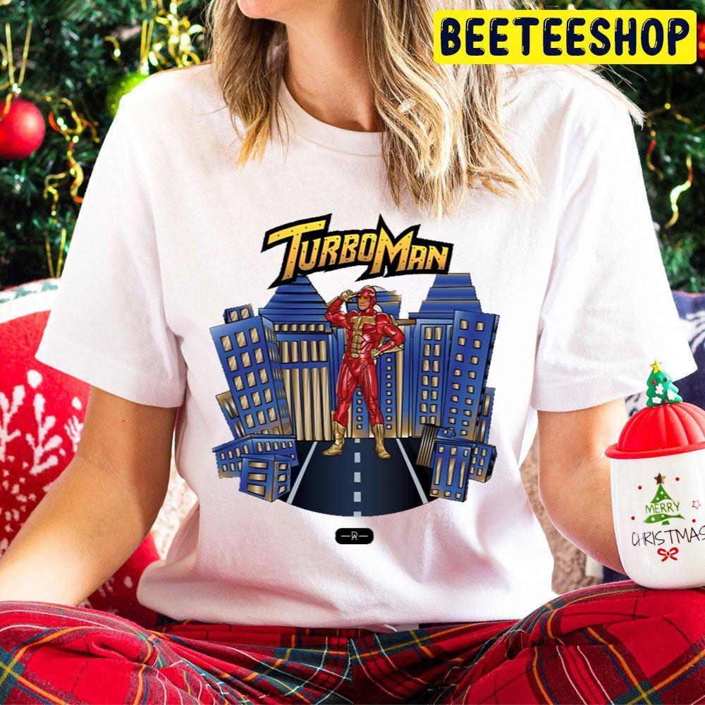 Blue House Turboman Jingle All The Way Christmas Beeteeshop Trending Unisex Hoodie Blue House Turboman Jingle All The Way Christmas Beeteeshop Trending Unisex Hoodie