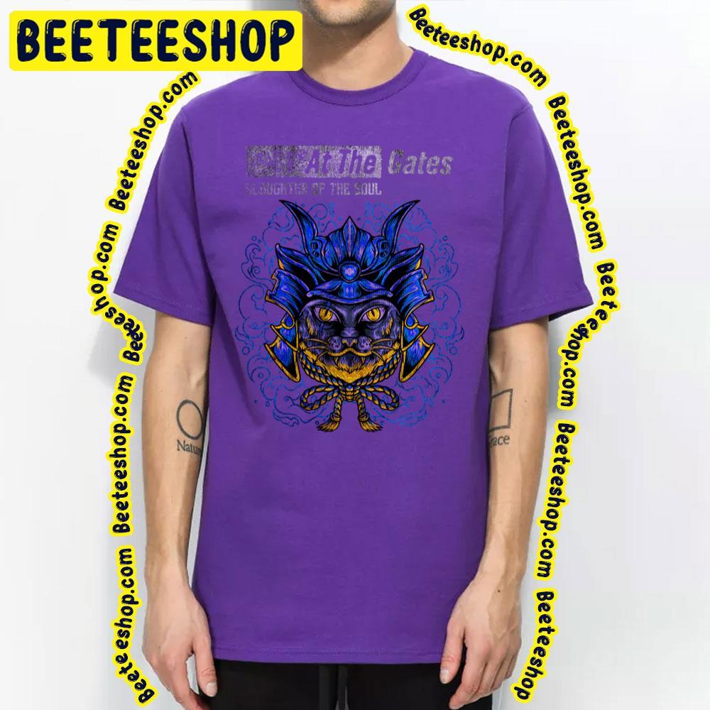 Blue Slaughter At The Gates Unisex T-Shirt Blue Slaughter At The Gates Unisex T-Shirt
