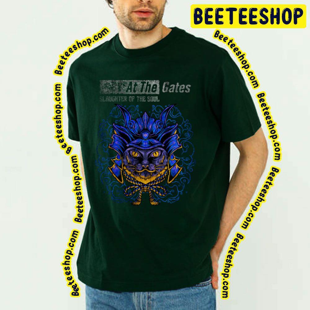 Blue Slaughter At The Gates Unisex T-Shirt Blue Slaughter At The Gates Unisex T-Shirt