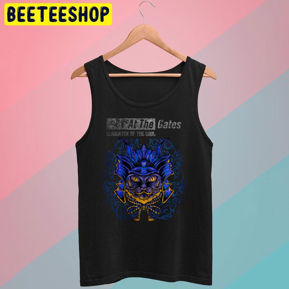 Blue Slaughter At The Gates Unisex T-Shirt Blue Slaughter At The Gates Unisex T-Shirt