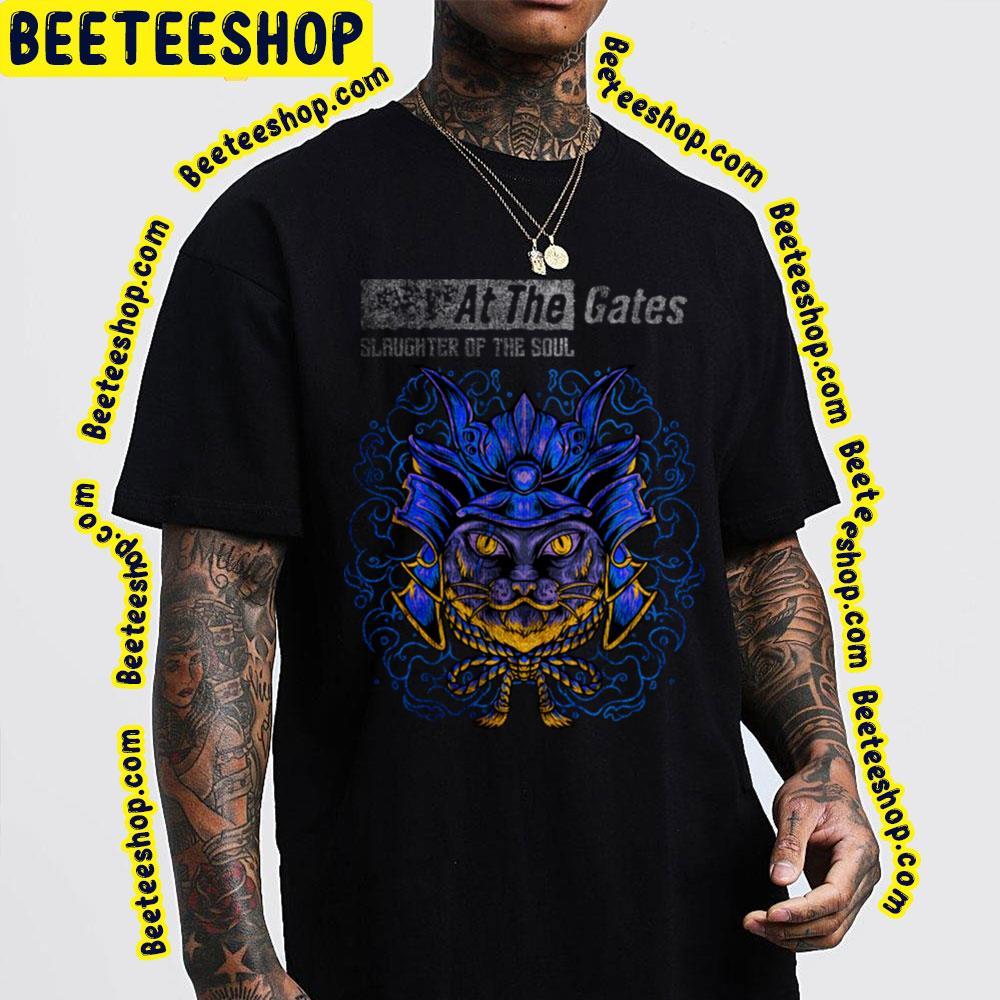 Blue Slaughter At The Gates Unisex T-Shirt Blue Slaughter At The Gates Unisex T-Shirt