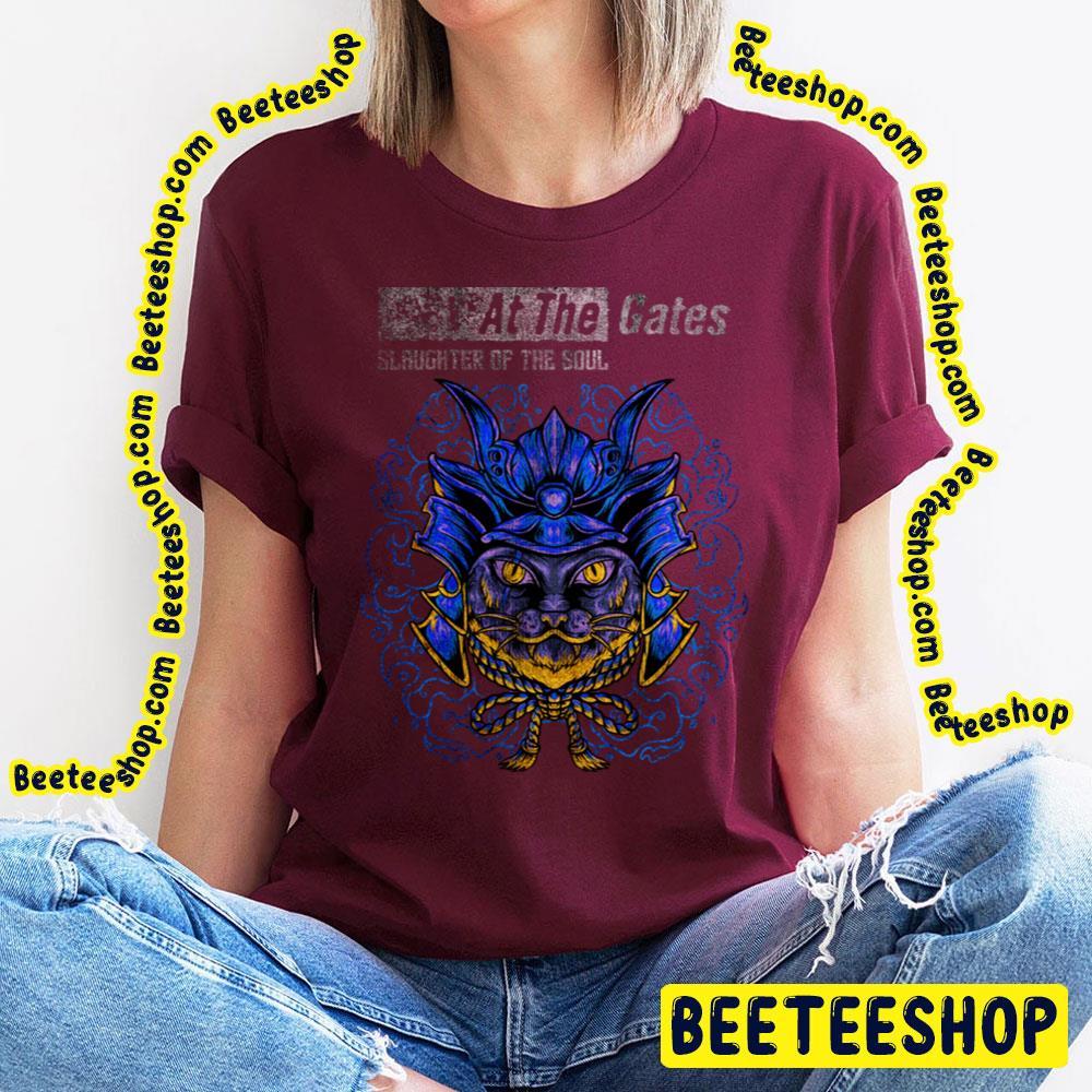 Blue Slaughter At The Gates Unisex T-Shirt Blue Slaughter At The Gates Unisex T-Shirt