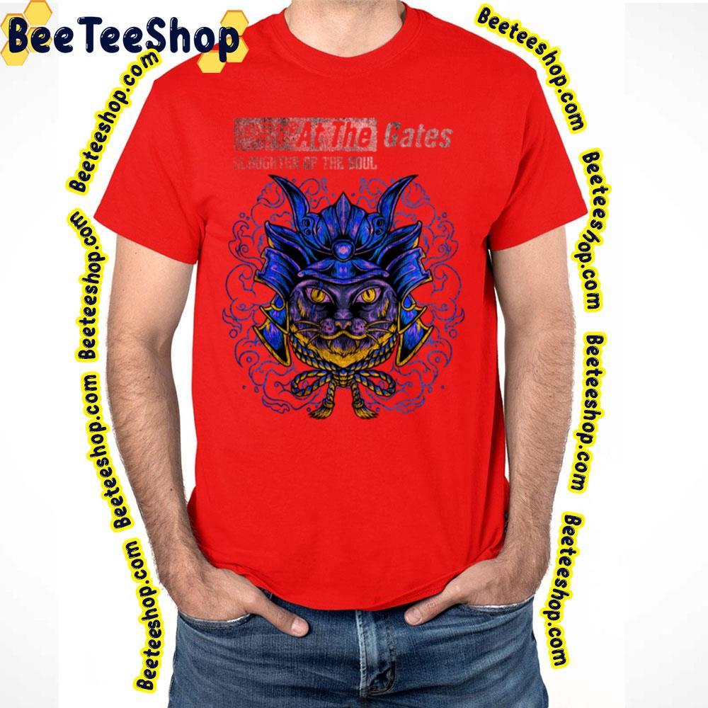 Blue Slaughter At The Gates Unisex T-Shirt Blue Slaughter At The Gates Unisex T-Shirt