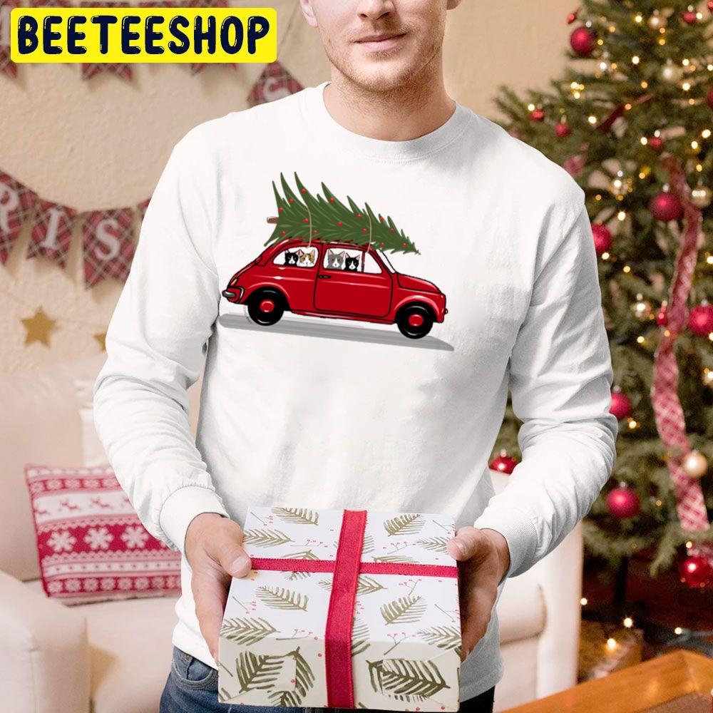 Bringing Home The Christmas Tree Red Beeteeshop Trending Unisex Hoodie Bringing Home The Christmas Tree Red Beeteeshop Trending Unisex Hoodie