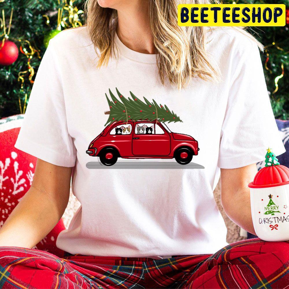 Bringing Home The Christmas Tree Red Beeteeshop Trending Unisex Hoodie Bringing Home The Christmas Tree Red Beeteeshop Trending Unisex Hoodie