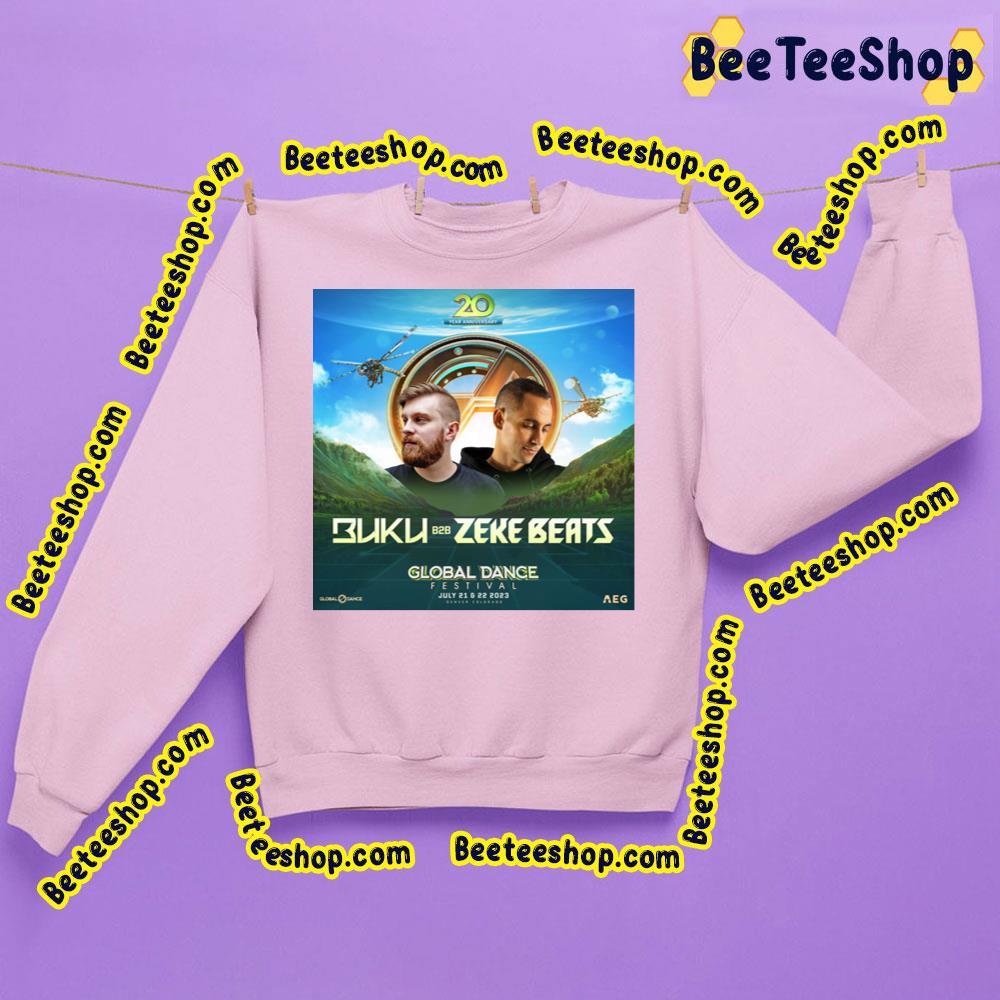 Buku B2b Zeke Beats Global Dance Festival 2023 Beeteeshop Trending Unisex T-Shirt Buku B2b Zeke Beats Global Dance Festival 2023 Beeteeshop Trending Unisex T-Shirt