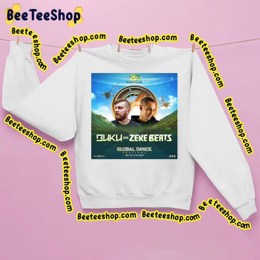 Buku B2b Zeke Beats Global Dance Festival 2023 Beeteeshop Trending Unisex T-Shirt Buku B2b Zeke Beats Global Dance Festival 2023 Beeteeshop Trending Unisex T-Shirt